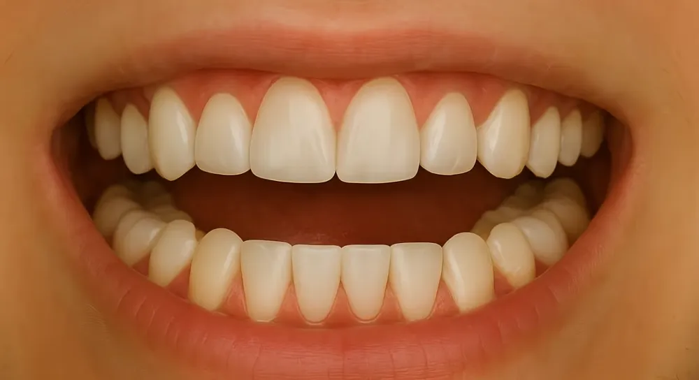 Smile makeover — before